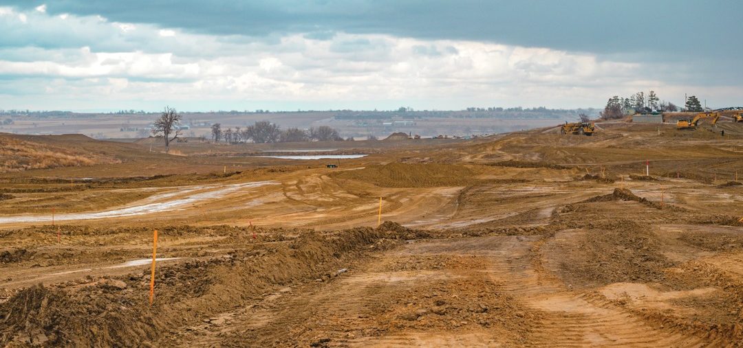 view of golf course land